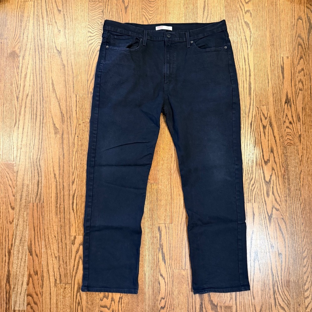 Signature by Levi Strauss Men's Straight Fit Jeans Black‎ W40 L32 58988-0071
